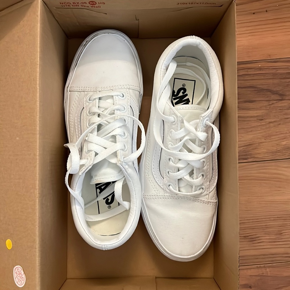 Vans in original box